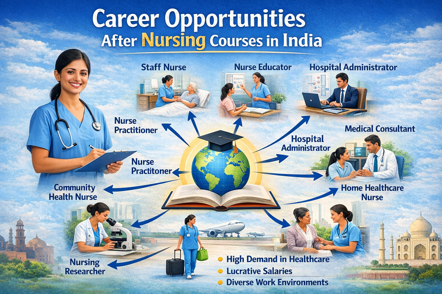 Career Opportunities After Nursing Course in India